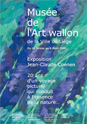 Affiche exposition Coenen