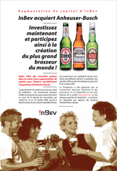 Annonce InBev